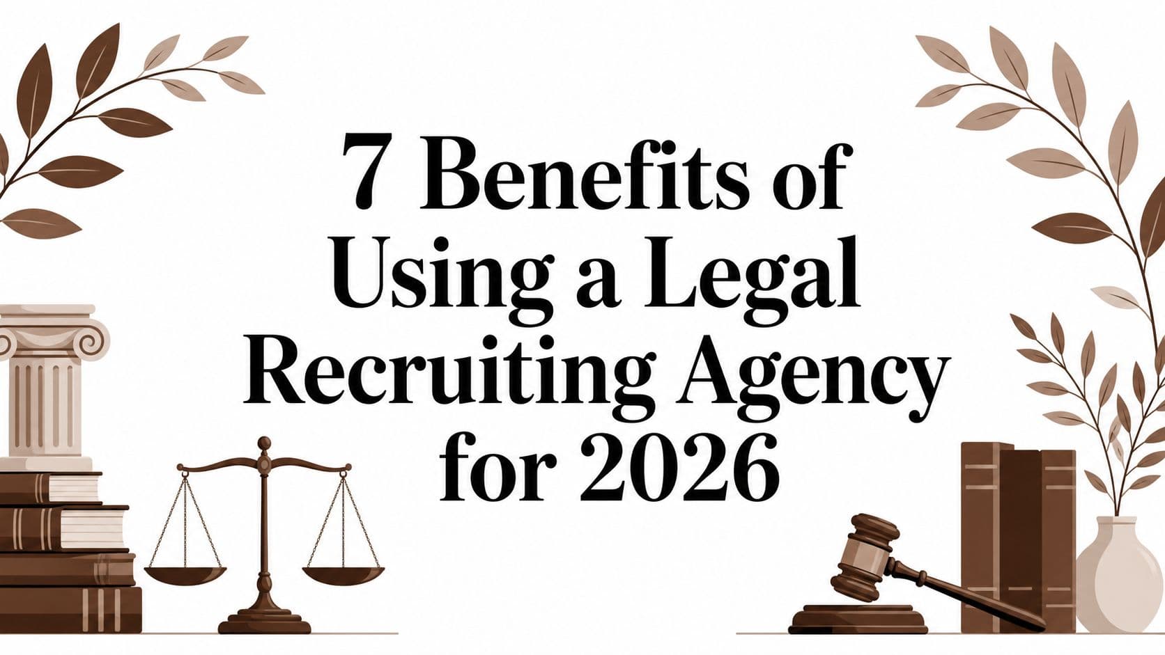 7 Benefits of Using a Legal Recruiting Agency for 2026
