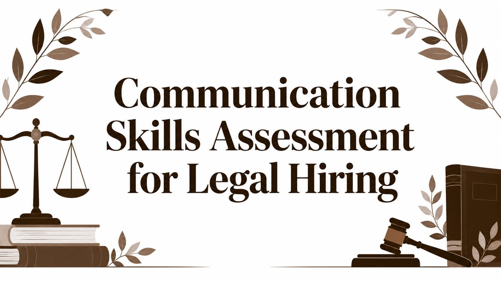 Communication Skills Assessment for Legal Hiring