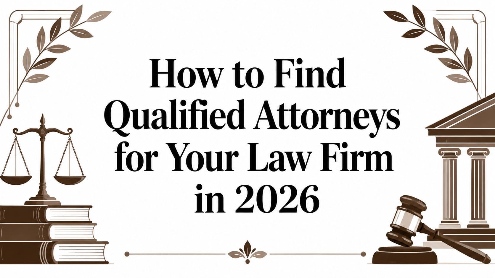 How to Find Qualified Attorneys for Your Law Firm in 2026
