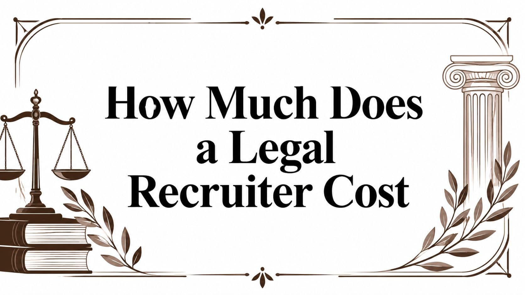 How Much Does a Legal Recruiter Cost