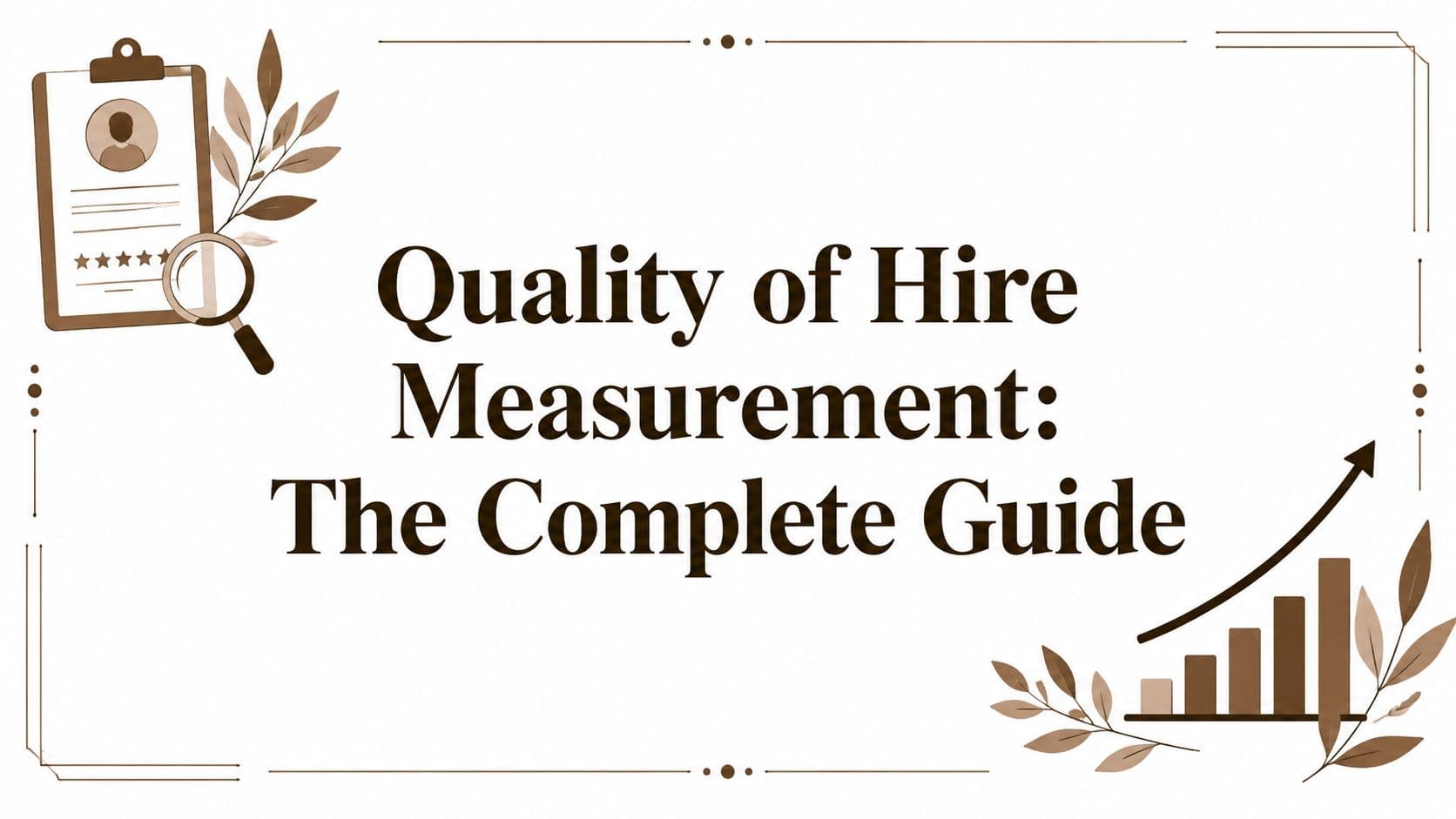Quality of Hire Measurement: The Complete Guide