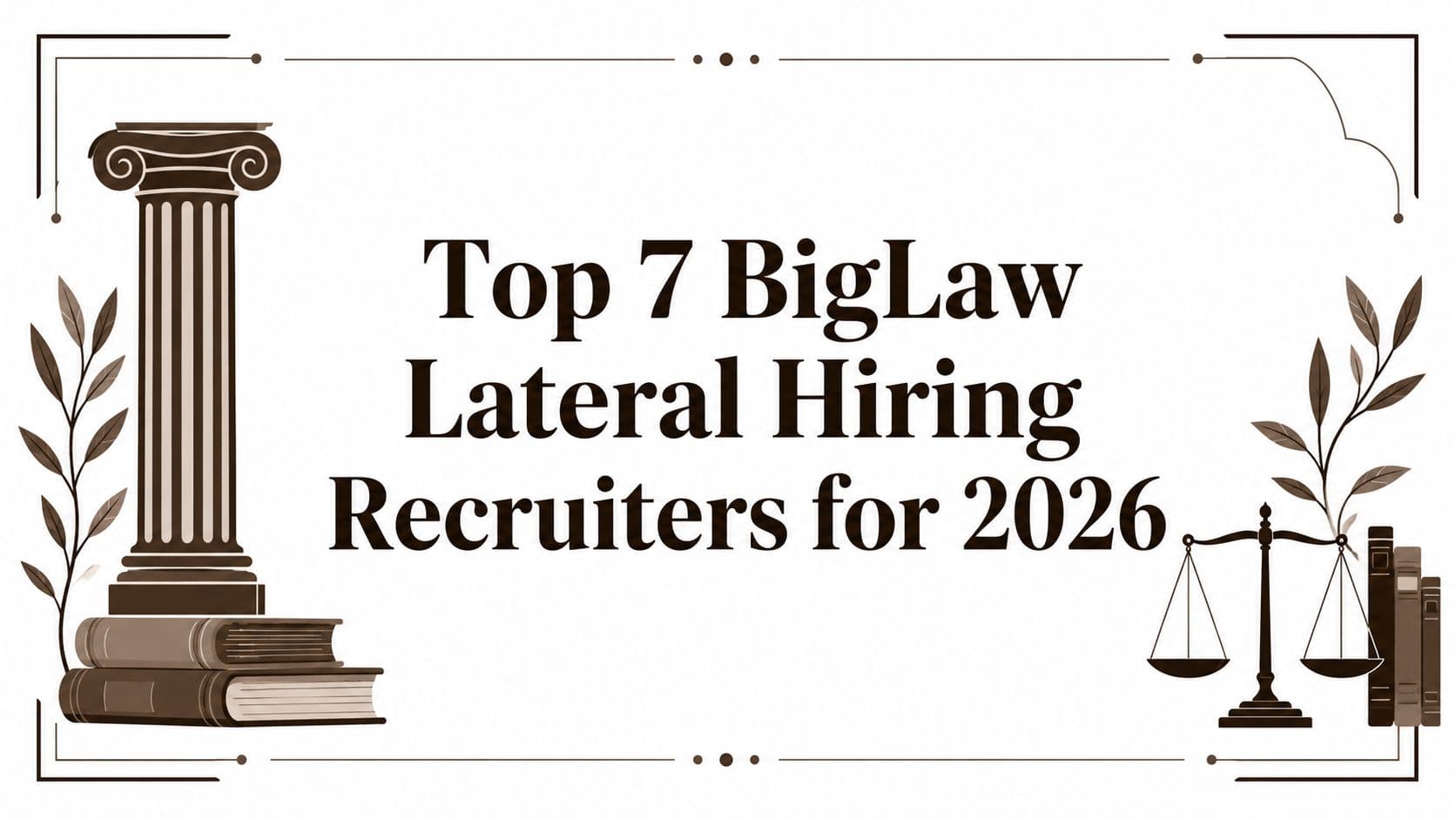 Top 7 BigLaw Lateral Hiring Recruiters for 2026