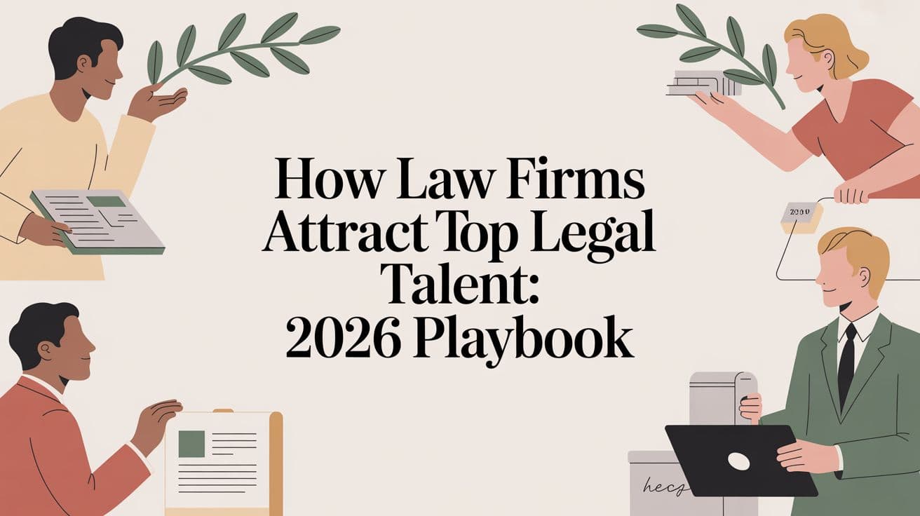 How Law Firms Attract Top Legal Talent: 2026 Playbook