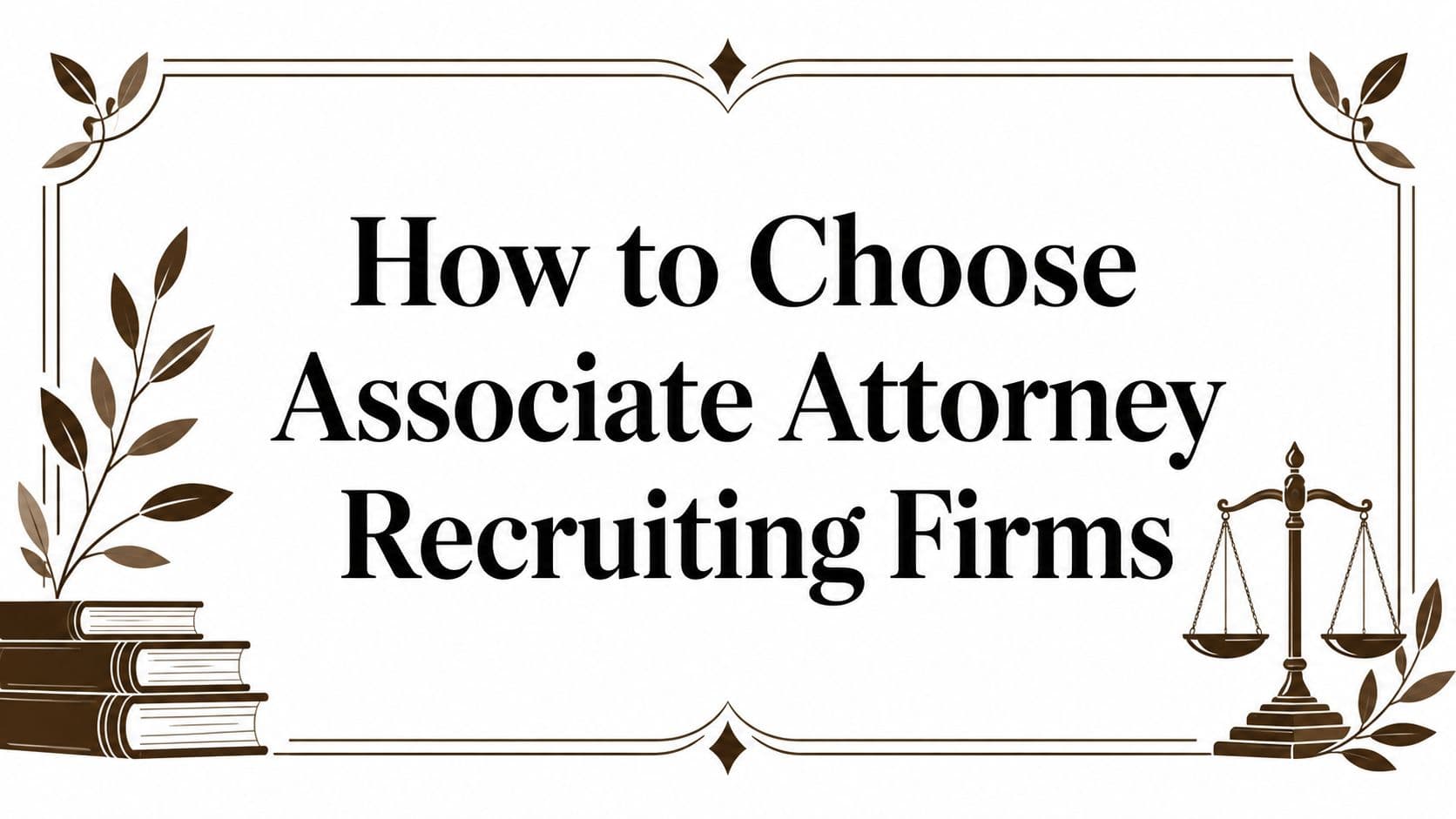 How to Choose Associate Attorney Recruiting Firms