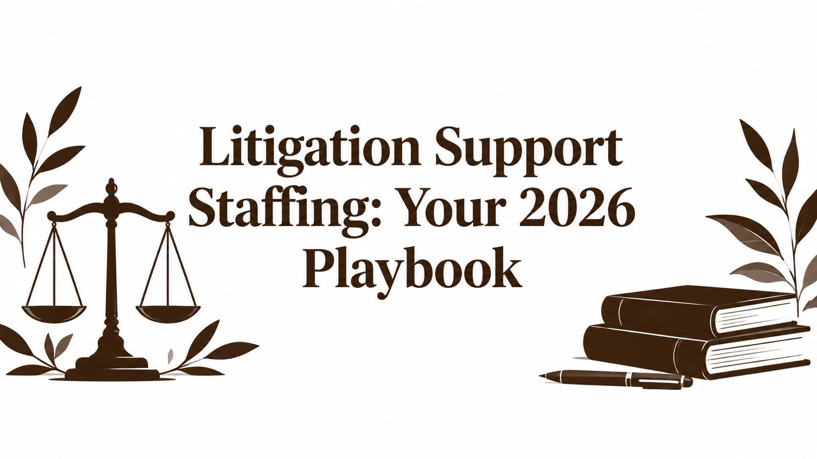 Litigation Support Staffing: Your 2026 Playbook