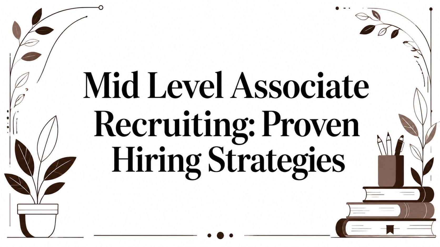 Mid Level Associate Recruiting: Proven Hiring Strategies