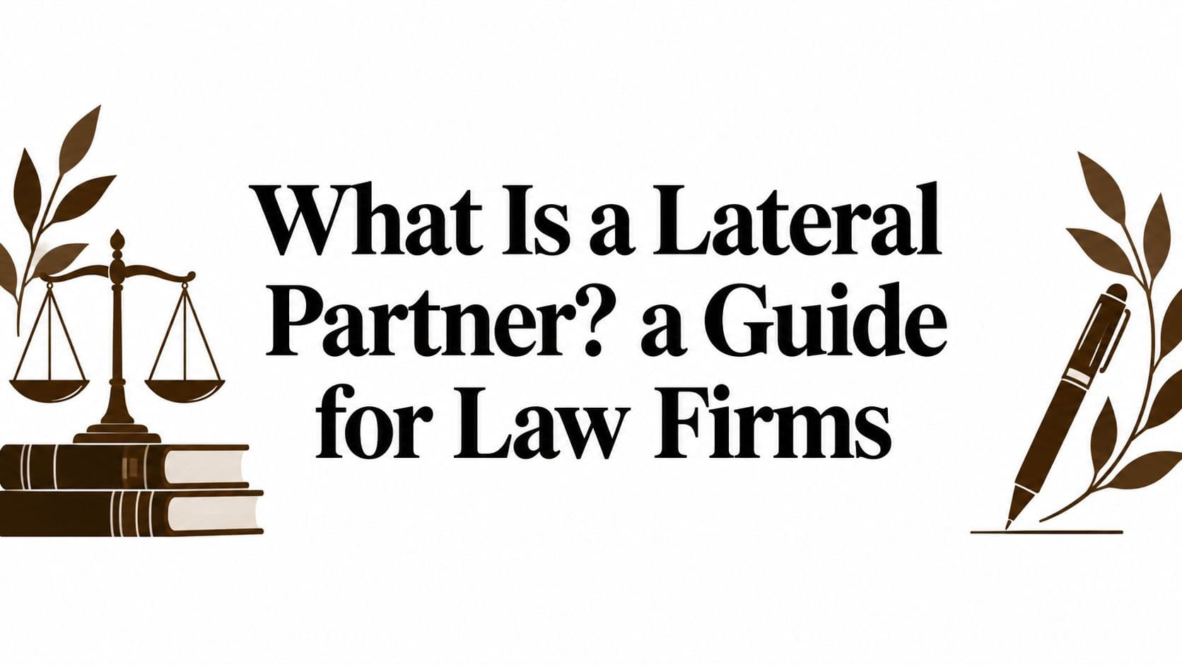 What Is a Lateral Partner? a Guide for Law Firms