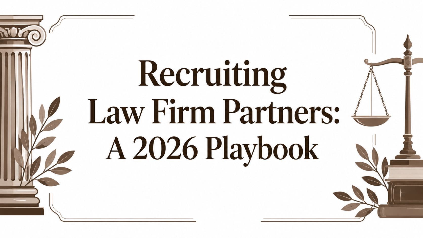 Recruiting Law Firm Partners: A 2026 Playbook