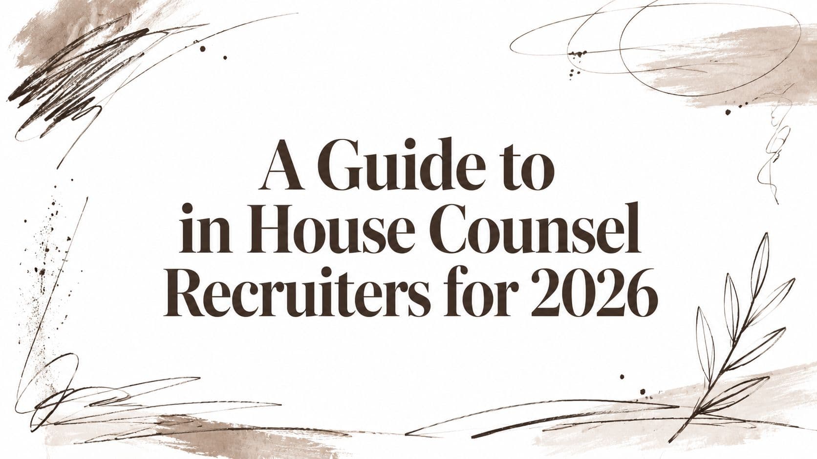 A Guide to in House Counsel Recruiters for 2026
