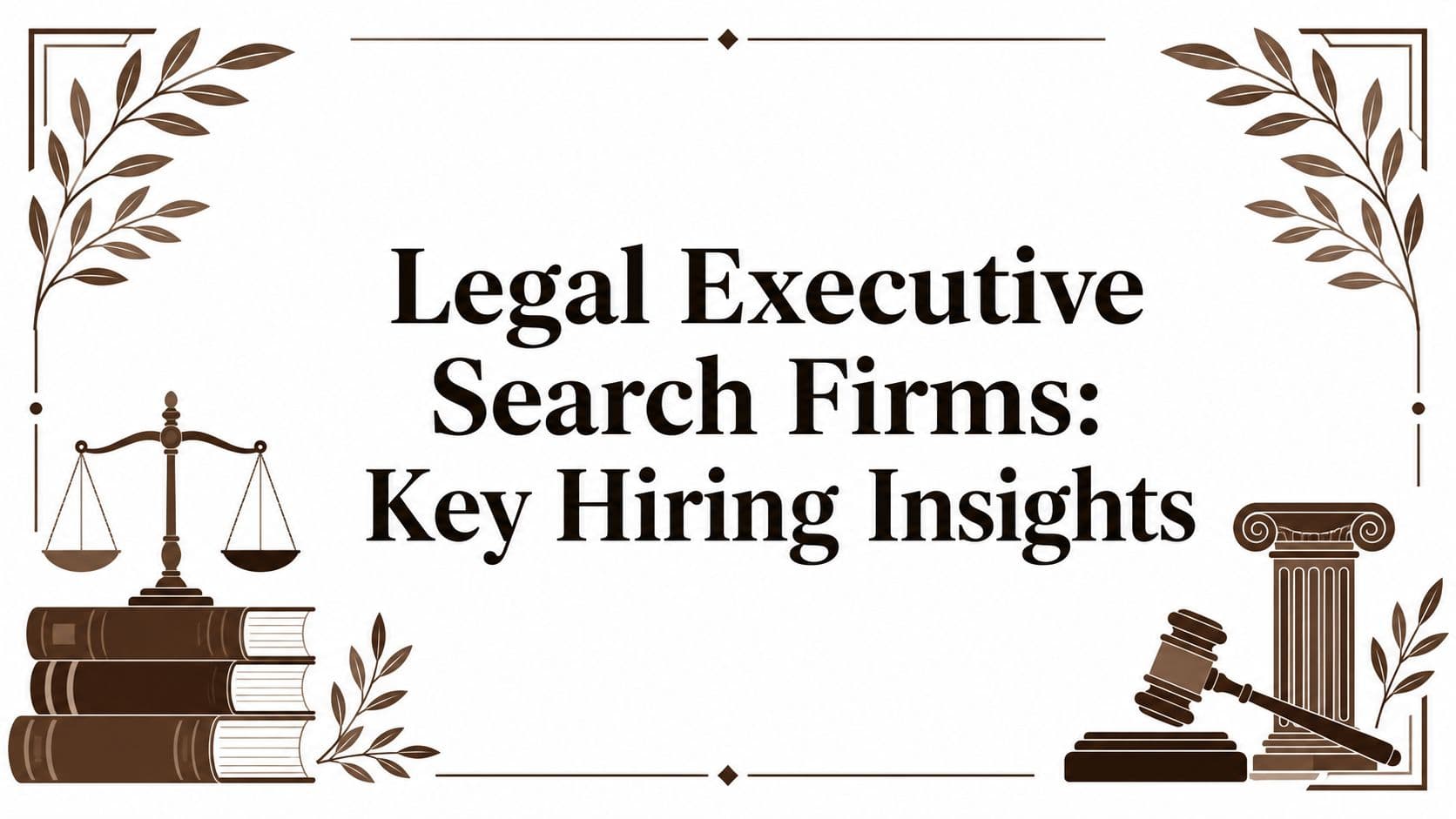 Legal Executive Search Firms: Key Hiring Insights