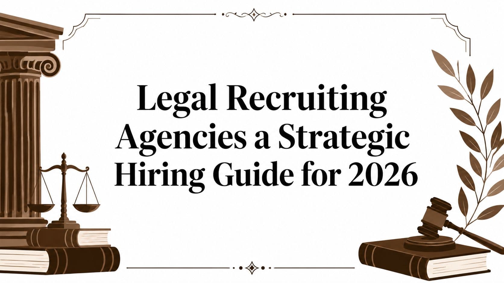 Legal Recruiting Agencies a Strategic Hiring Guide for 2026