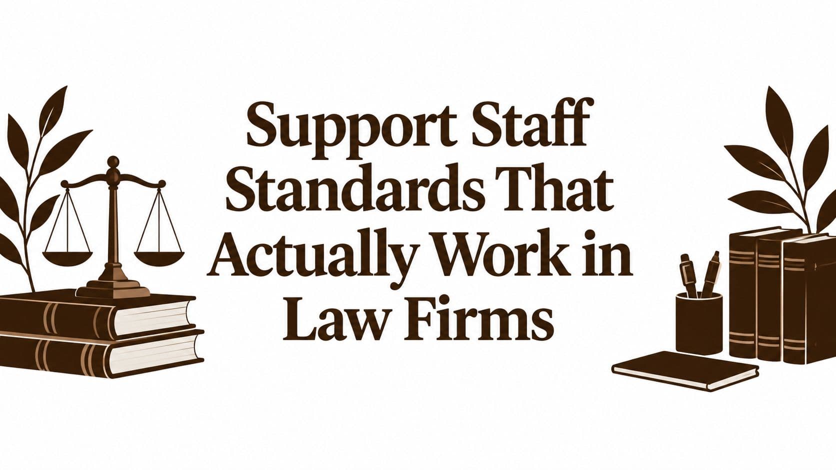 Support Staff Standards That Actually Work in Law Firms