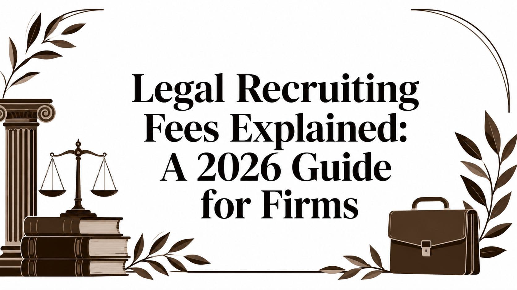 Legal Recruiting Fees Explained: A 2026 Guide for Firms